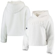 Add New England Patriots DKNY Sport Women's Cozy Pullover Hoodie – White To Your NFL Collection