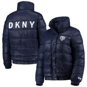 Add Chicago Bears DKNY Sport Women's Julia Full-Button Puffer Jacket – Navy To Your NFL Collection