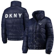 Add New England Patriots DKNY Sport Women's Julia Full-Button Puffer Jacket – Navy To Your NFL Collection