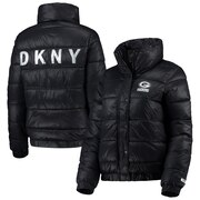 Add Green Bay Packers DKNY Sport Women's Julia Full-Button Puffer Jacket – Black To Your NFL Collection