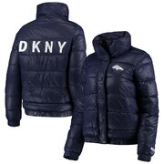 Add Denver Broncos DKNY Sport Women's Julia Full-Button Puffer Jacket – Navy To Your NFL Collection