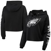 Add Philadelphia Eagles DKNY Sport Women's Lydia Pullover Hoodie – Black To Your NFL Collection