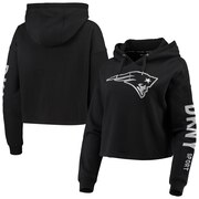 Add New England Patriots DKNY Sport Women's Lydia Pullover Hoodie – Black To Your NFL Collection