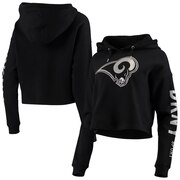 Add Los Angeles Rams DKNY Sport Women's Lydia Pullover Hoodie – Black To Your NFL Collection