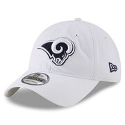 Add Los Angeles Rams New Era Women's Secondary Core Classic 9TWENTY Adjustable Hat - White To Your NFL Collection