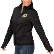 Add Washington Redskins G-III 4Her by Carl Banks Women's Defense Space Dye Full-Zip Jacket – Black To Your NFL Collection