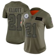 Add Ezekiel Elliott Dallas Cowboys Nike Women's 2019 Salute to Service Limited Jersey - Camo To Your NFL Collection