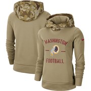 Add Washington Redskins Nike Women's 2019 Salute to Service Therma Pullover Hoodie - Khaki To Your NFL Collection