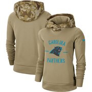 Add Carolina Panthers Nike Women's 2019 Salute to Service Therma Pullover Hoodie - Khaki To Your NFL Collection