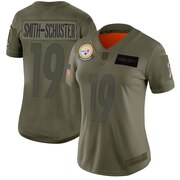 Add JuJu Smith-Schuster Pittsburgh Steelers Nike Women's 2019 Salute to Service Limited Jersey - Camo To Your NFL Collection