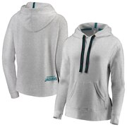 Add Jacksonville Jaguars WEAR By Erin Andrews Women's Pullover Hoodie - Heather Gray To Your NFL Collection