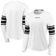 Add Cincinnati Bengals WEAR By Erin Andrews Women's Snap Cuff Long Sleeve T-Shirt - White To Your NFL Collection