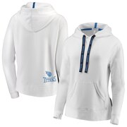 Add Tennessee Titans WEAR By Erin Andrews Women's Pullover Hoodie - White To Your NFL Collection