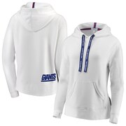 Add New York Giants WEAR By Erin Andrews Women's Pullover Hoodie - White To Your NFL Collection