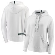 Add Philadelphia Eagles WEAR By Erin Andrews Women's Pullover Hoodie - White To Your NFL Collection