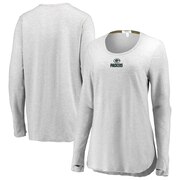 Add Green Bay Packers WEAR By Erin Andrews Women's Thumbhole Long Sleeve T-Shirt - Heather Gray To Your NFL Collection