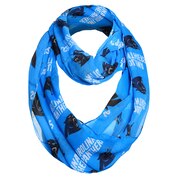 Add Carolina Panthers Women's Team Logo Infinity Scarf To Your NFL Collection
