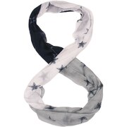 Add Dallas Cowboys Women's Mini Print Color Block Infinity Scarf To Your NFL Collection