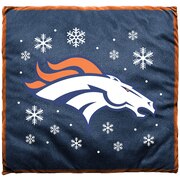 Add Denver Broncos Team Holiday Pillow To Your NFL Collection