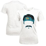 Add Gardner Minshew II Jacksonville Jaguars Majestic Threads Women's Tri-Blend Player Graphic T-Shirt - White To Your NFL Collection