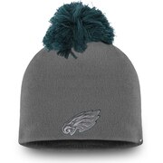 Add Philadelphia Eagles NFL Pro Line by Fanatics Branded Women's Marled Tech Slouch Knit Beanie - Heathered Gray To Your NFL Collection