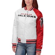 Add Atlanta Falcons Starter Women's Hometown Satin Full-Snap Jacket - White/Red To Your NFL Collection