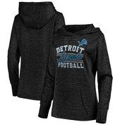 Add Detroit Lions Majestic Women's Showtime Quick Out Pullover Hoodie - Black To Your NFL Collection
