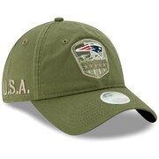 Add New England Patriots New Era Women's 2019 Salute to Service Sideline 9TWENTY Adjustable Hat - Olive To Your NFL Collection