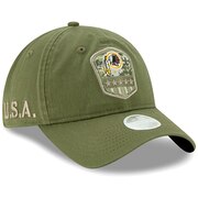 Add Washington Redskins New Era Women's 2019 Salute to Service Sideline 9TWENTY Adjustable Hat - Olive To Your NFL Collection