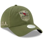 Add Arizona Cardinals New Era Women's 2019 Salute to Service Sideline 9TWENTY Adjustable Hat - Olive To Your NFL Collection