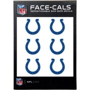 Add Indianapolis Colts 6-Pack Mini-Cals Face Decals To Your NFL Collection