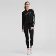 Add Carolina Panthers DKNY Sport Women's Lydia Pullover Hoodie – Black To Your NFL Collection