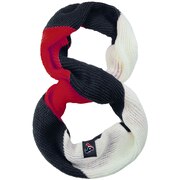 Add Houston Texans Women's Color Block Knit Infinity Scarf To Your NFL Collection