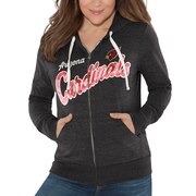 Add Arizona Cardinals Touch by Alyssa Milano Women's All American Full-Zip Hoodie - Black To Your NFL Collection