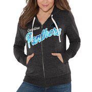 Add Carolina Panthers Touch by Alyssa Milano Women's All American Full-Zip Hoodie - Black To Your NFL Collection