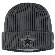 Add Dallas Cowboys New Era Women's Team Glisten Cuffed Knit Hat - Graphite To Your NFL Collection