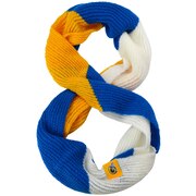 Add Los Angeles Rams Women's Color Block Knit Infinity Scarf To Your NFL Collection