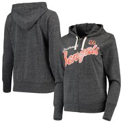 Add Cincinnati Bengals Touch by Alyssa Milano Women's All American Full-Zip Hoodie - Black To Your NFL Collection