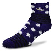 Add Baltimore Ravens For Bare Feet Women's Homegator Socks To Your NFL Collection