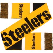 Add Pittsburgh Steelers Reversible Colorblock Scarf To Your NFL Collection