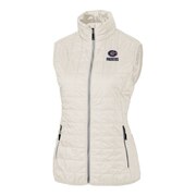 Add Green Bay Packers Cutter & Buck Women's Americana Rainier Full-Zip Vest - White To Your NFL Collection