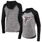 Add Atlanta Falcons G-III 4Her by Carl Banks Women's Championship Ring Pullover Hoodie - Heathered Gray/Black To Your NFL Collection