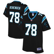 Add Caleb Benenoch Carolina Panthers NFL Pro Line Women's Team Color Player Jersey – Black To Your NFL Collection