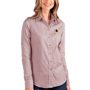 Add Washington Redskins Antigua Women's Structure Long Sleeve Button-Up Shirt - Burgundy/White To Your NFL Collection