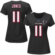 Add Julio Jones Atlanta Falcons Majestic Women's Plus Size Fair Catch Name & Number T-Shirt - Black To Your NFL Collection