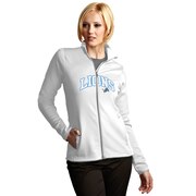 Add Detroit Lions Antigua Women's Leader Full Chest Graphic Desert Dry Full-Zip Jacket - White To Your NFL Collection