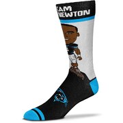 Add Cam Newton Carolina Panthers For Bare Feet Youth Player Crew Socks To Your NFL Collection