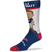 Add J.J. Watt Houston Texans For Bare Feet Youth Player Crew Socks To Your NFL Collection