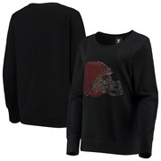 Add Cleveland Browns Cuce Women's Halfback Fleece Pullover Sweatshirt – Black To Your NFL Collection