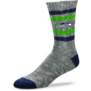 Add Seattle Seahawks For Bare Feet Women's Alpine Tweed Crew Socks To Your NFL Collection